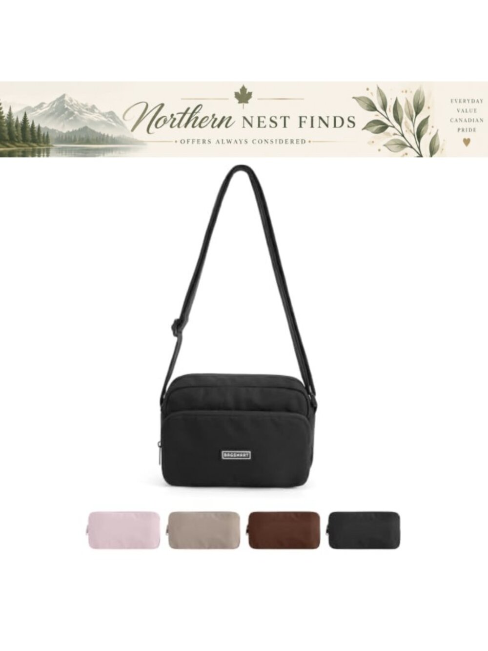 Foldable Small Crossbody Bag Quilted Lightweight Hobo Handbag Travel